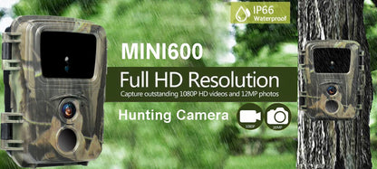 PR300C 20MP HD Infrared Hunting Trail Camera for Wildlife Observation Orchard Monitoring Waterproof Game Videos Camera