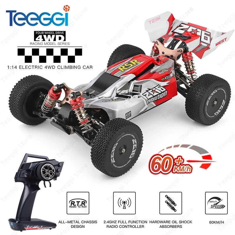 WLtoys 144001 1:14 4WD High Speed Racing Rc Car 12428 1:12 Off-Road RC Car 12402A Remote Control Drift Racing Cars Toys For Kid