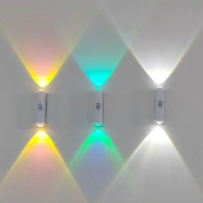 Smart RGB Nattlampa – Rörelsesensor, Magnetisk, USB-C Laddning, 1500mAh, Sovrum & Hall