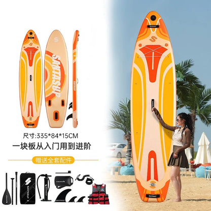 Uppblåsbar SUP-bräda i PVC för vuxna – välj design