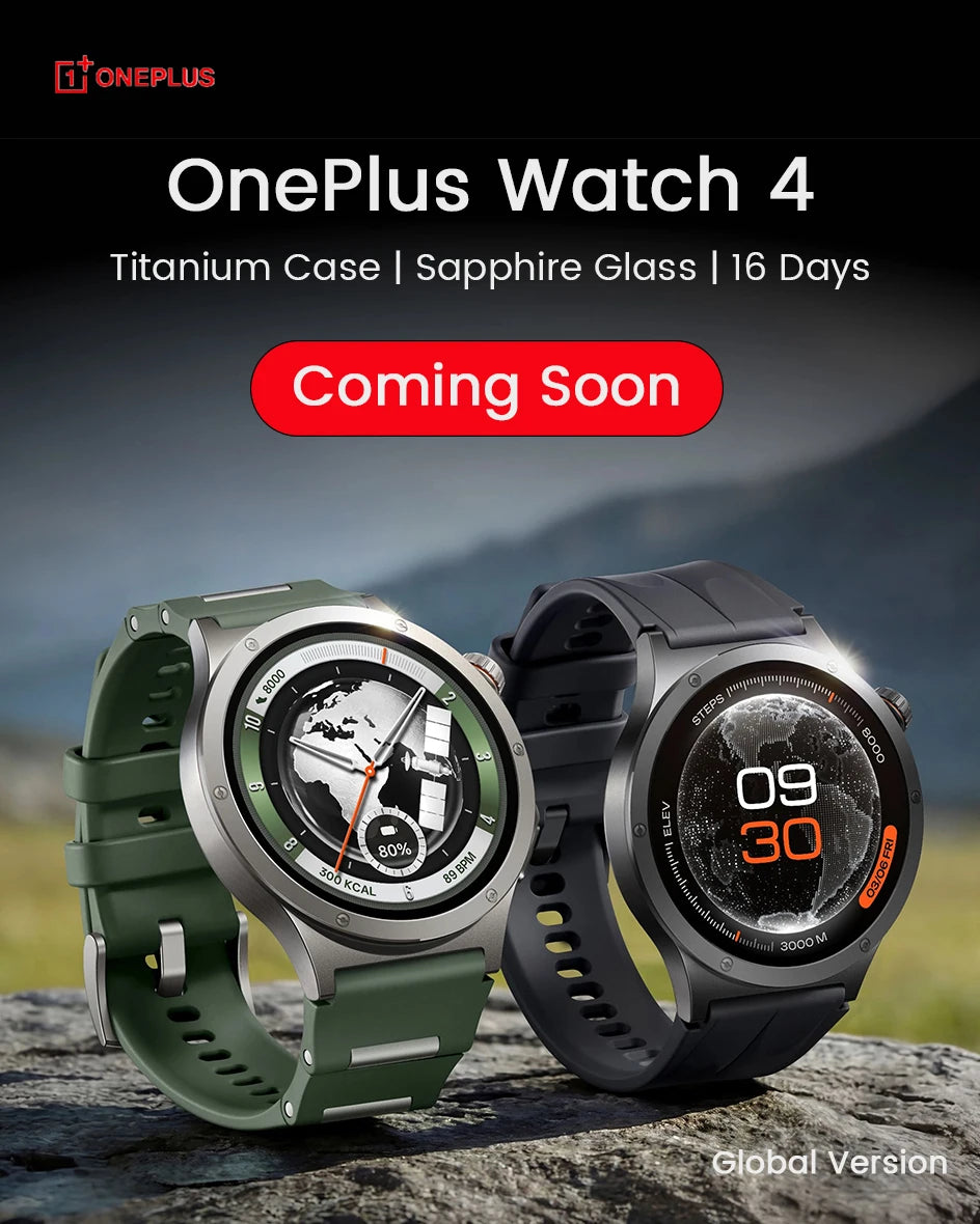 OnePlus Watch 4 SmartWatch 2026 new