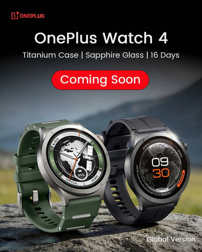 OnePlus Watch 4 SmartWatch 2026 new