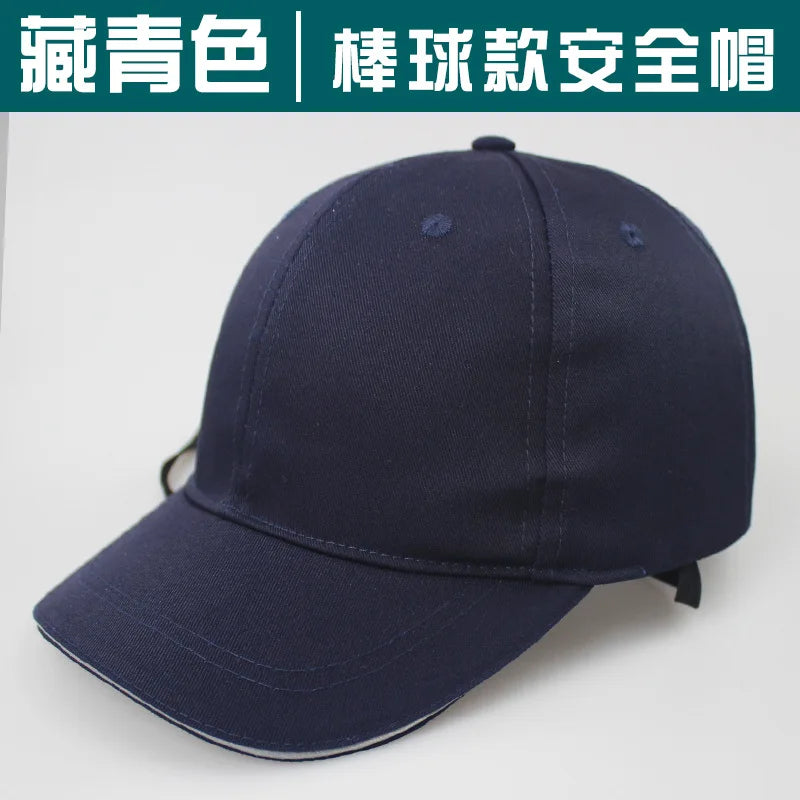 Bump Hat for Safety Baseball Cap Style Hard Hats for Adult Men Women Breathable Lightweight for Head Protection Short Brim