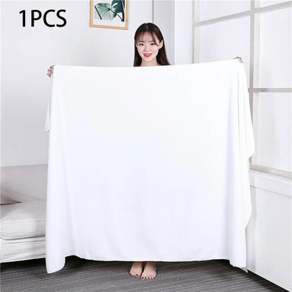 Beauty salon towels adult thickening large bath towels that soft absorb water do not shed hair multi-purpose micrmicrofiber towe