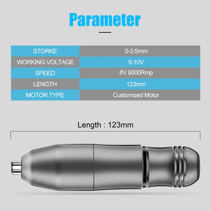 Professional Tattoo Machine Set High Quality Rotary Tattoo Pen Power Supply Needle Ink Makeup DC/RCA Tattoo Pen Beginner Kits