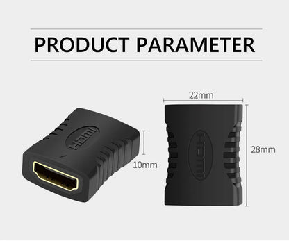 HDMI-förlängningsadapter hona till hona – 4K och 1080p