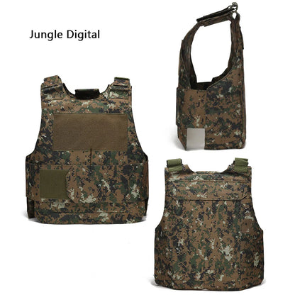 Quick detachable training, outdoor CS vest, wilderness exploration equipment, training suit, vest