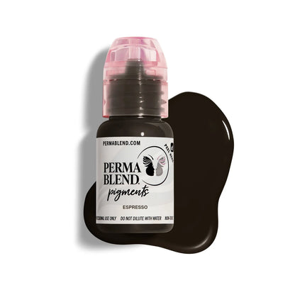 15ML 0.5oz Permanent Makeup Pigment - Long-lasting Professional Tattoo Ink for Microblading Eyebrow & Lip Tattoo Supplies