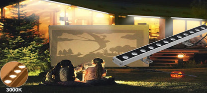 Wall Washer Light 220V Hotel Building Indoort/Outdoor Waterproof Door Bridge Hotel Exterior Wall Project Lighting Spotlights