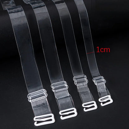 Good Load Bearing Transparent Bra Straps Detachable Anti Slip Underwear Strap Invisible Adjustable Shoulder Strap Evening Dress