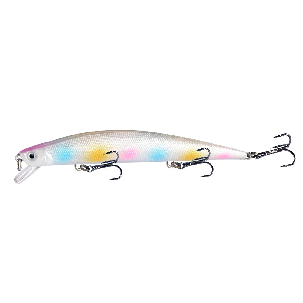 1pcs Fishing Lures 12.5cm/12g Minnow Lure Rattling High Quality Hard Bait Crankbait Wobbler Fishing Tackle Leurre Peche For Pike