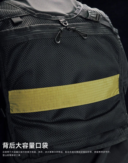 W2EJOURNEY EU US Size Top Quality Outdoor Vest Fishing Hiking Work Photo Safari Lightweight Vest With Multiple Pockets