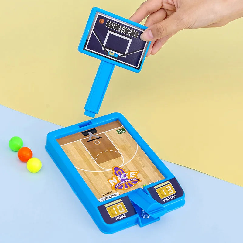 Mini basketspel för bordet – interaktivt skjutspel i kompakt format