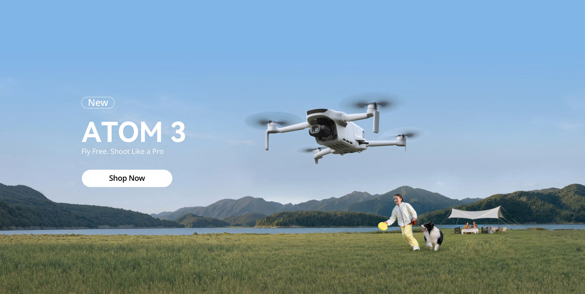 Potensic ATOM 3 C0 Drone with A Camera 8K Photo 4K 60fps Video Max 16KM Range 1/1.3’’ CMOS 3-Axis Gimbal Professional Mini Dron
