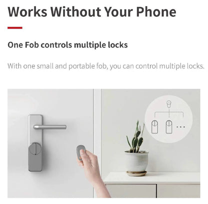 CDOK A1Pro Tuya Bluetooth Smart Lock Is Installed on the Traditional Door Lock Manual Knob to Achieve Smart Unlocking
