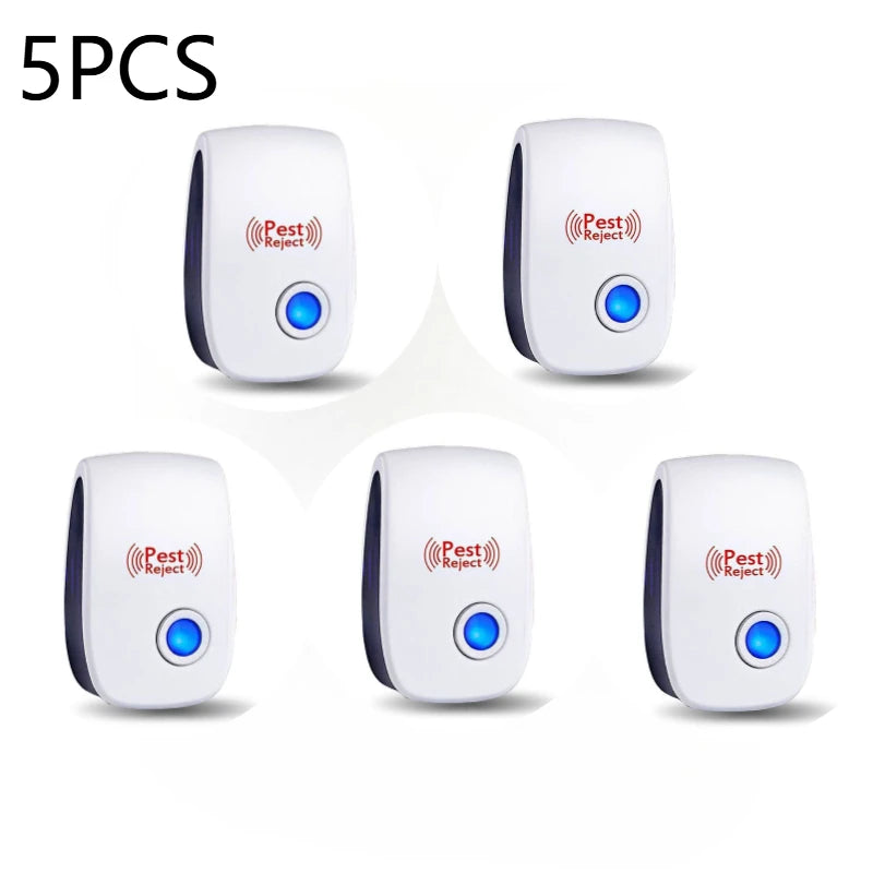 Ultrasonic Rat Destruction Mosquito Killer Repellent Pest Control Safe Effective For Home Garden Indoor Outdoor Insect Repeller