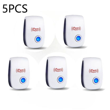 Ultrasonic Rat Destruction Mosquito Killer Repellent Pest Control Safe Effective For Home Garden Indoor Outdoor Insect Repeller