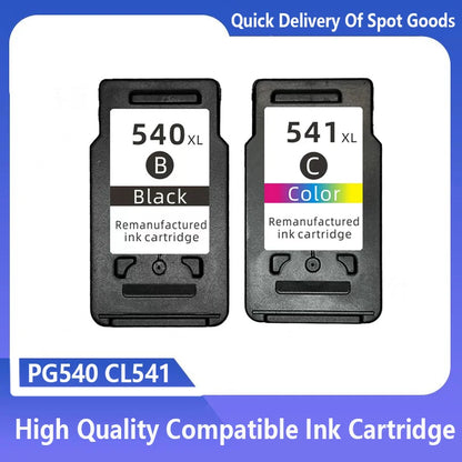 PG-540 CL-541 Kompatibel Bläckpatron för Canon Pixma-skrivare