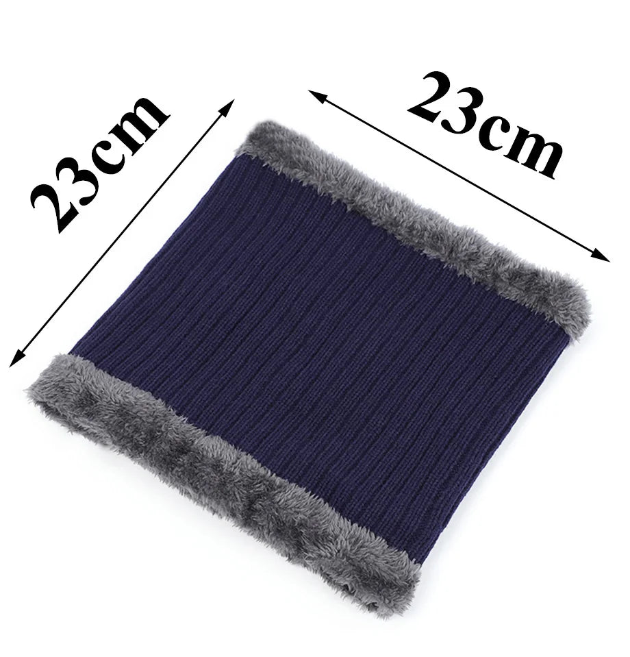 Winter Hats Skullies Beanies Hat Men Winter Beanies For Women Wool Scarf Caps Balaclava Mask Gorras Bonnet Knitted Hat
