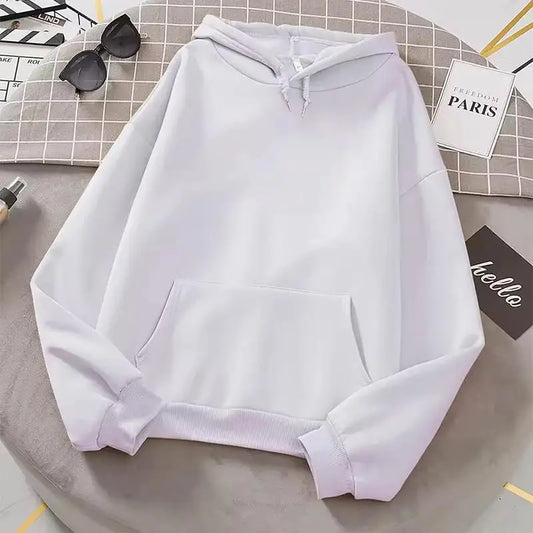 Oversized Hoodie Dam & Herr 2026 – Casual Pullover Sweatshirt Unisex Sport, 7 Färger