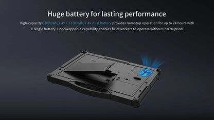 14-inch Waterproof Rugged Windows Tablet Computer Intel Core i5/i7 processor RJ45 RS232 Tablet Industrial Laptop X14