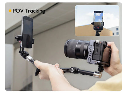 Ulanzi TA10 43cm Magic Articulating Arm with 1/4" 3/8" Screw Hole Mount NATO 3 Section for DSLR Monitor Light Camera Accessories