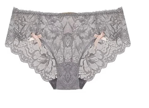 Dam Viktoriansk Spets Lingerie Set – Push-up Halvkupa Trådlös BH & Trosor Samlande, 4 Färger S–4XL
