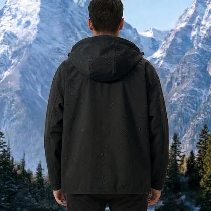 Unisex Softshell Hoodie – Vattentät Vindjämpa för Friluftsliv, Vandring & Klättring, 4 Färger