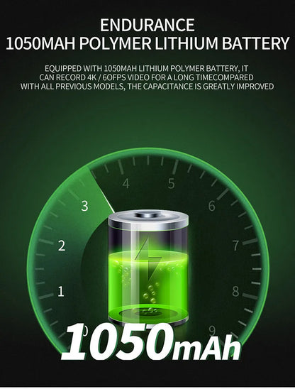 SC002 Action Camera 4K With Remote Control Screen Waterproof Sport Camera drive recorder Sports Camera Helmet Action Cam