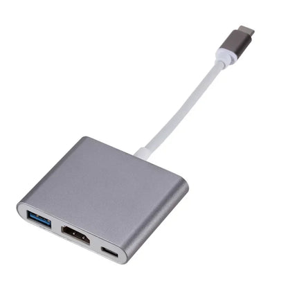 USB-C 3-i-1-hubb med HDMI, USB 3.0 och PD