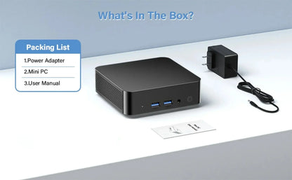 New Portable I9 Mini Computer Windows 11 I9 10980HK 16GB 1TB Gaming Office Computer Dual Band WiFi 6-Core Mini Desktop Computer