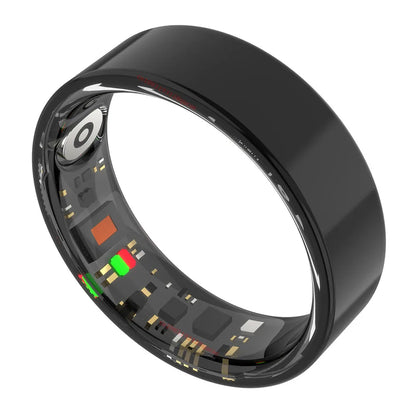 R09 Smart Ring Men Women Heart Rate Blood Oxygen Monitor Sleep Tracker Smartring Multi SportMode 5ATM Waterproof for Andorid IOS
