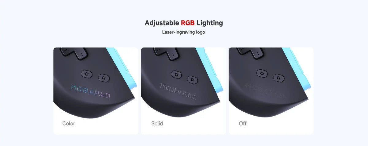 MOBAPAD M12 S / M12 HD Pro Controller för Nintendo Switch 2 – TMR Driftfria Joystickar Hall-Linear Triggers Remap Macro CE