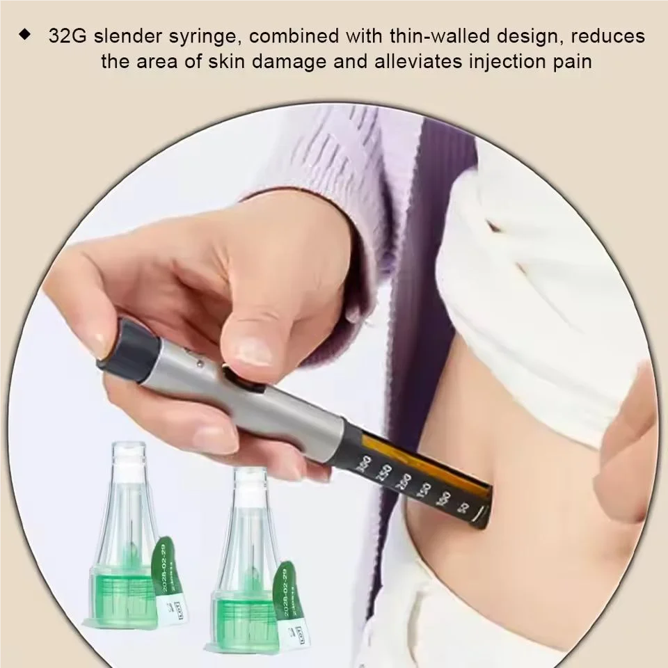 100PCS Magic Pen Tattoo Pen Needle  Insulin Cartridges Insulin Injection Pen Needle Individual Packaging Medical Aesthetics
