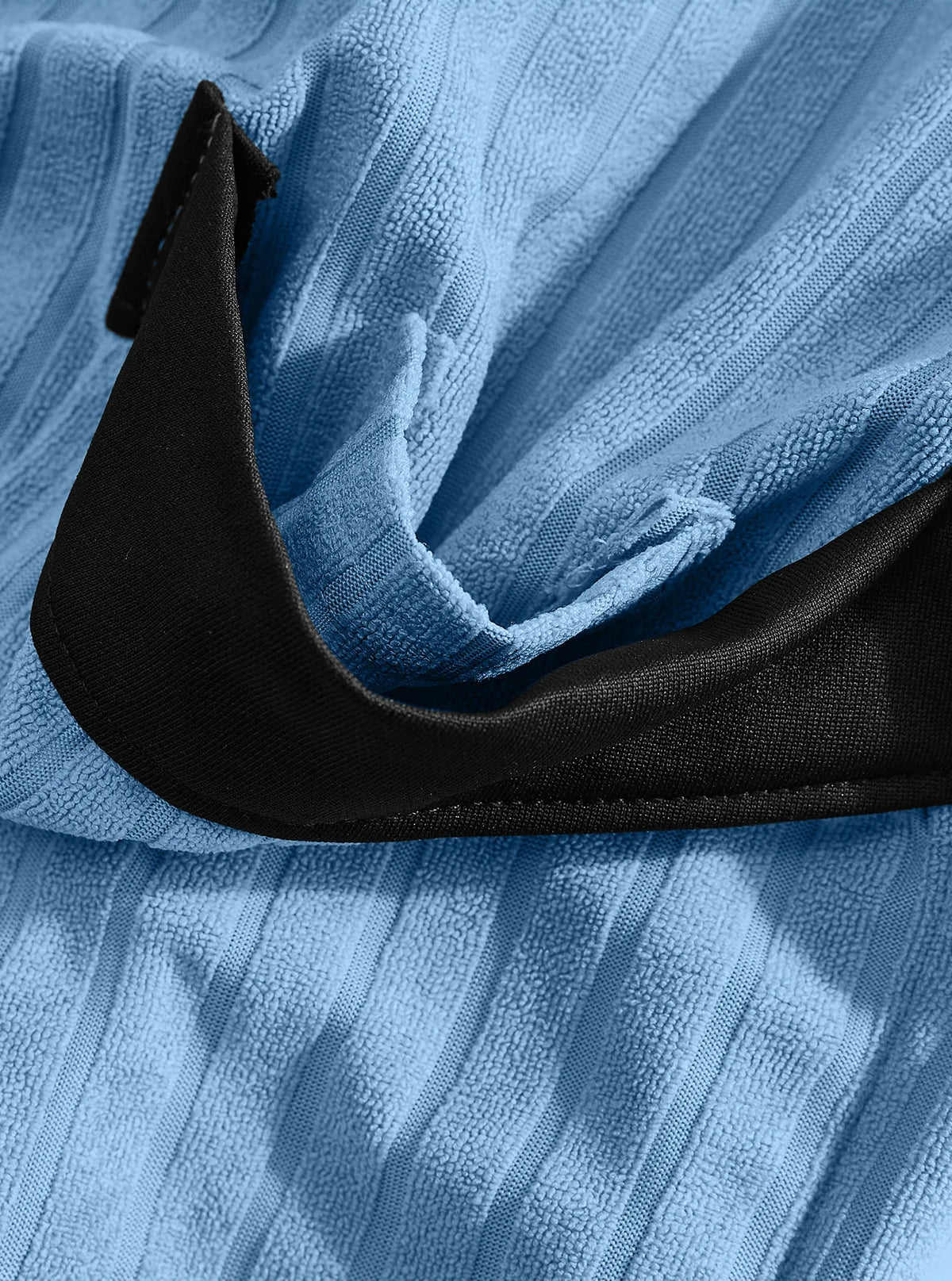 Morgonrock herr med knytbälte och jacquardutförande – M–2XL