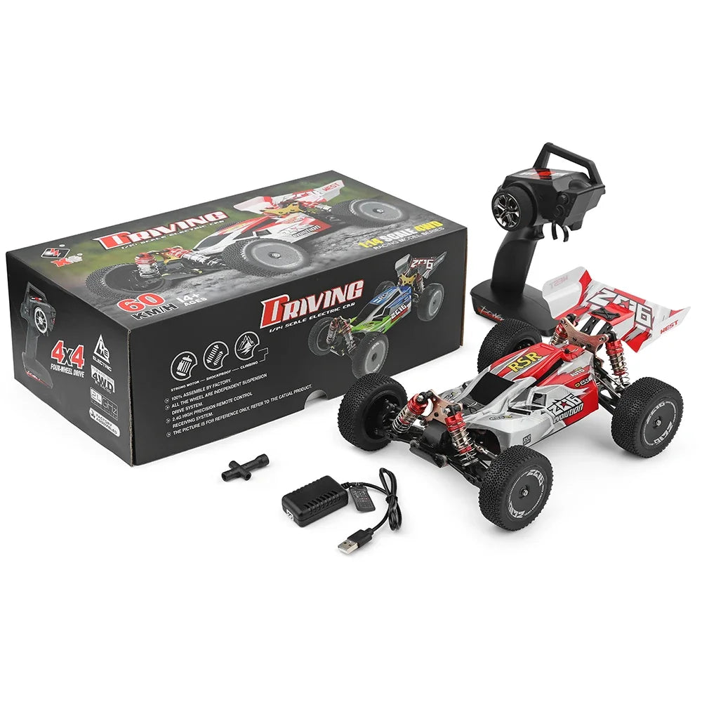 WLtoys 144001 1:14 4WD High Speed Racing Rc Car 12428 1:12 Off-Road RC Car 12402A Remote Control Drift Racing Cars Toys For Kid