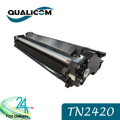 Qualicom TN2420 Kompatibel Tonerkassett med Chip för Brother