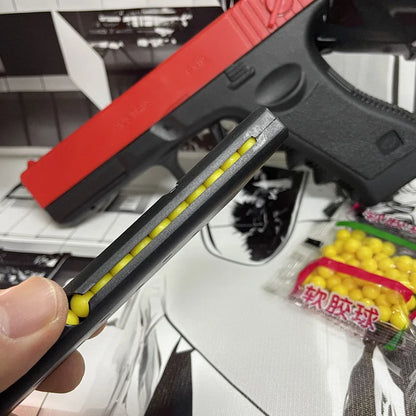 Mjukammunition Airsoft Pistol Manuell G17 Leksaksvapen