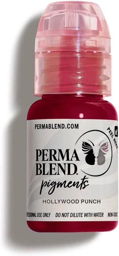 15ML 0.5oz Permanent Makeup Pigment - Long-lasting Professional Tattoo Ink for Microblading Eyebrow & Lip Tattoo Supplies