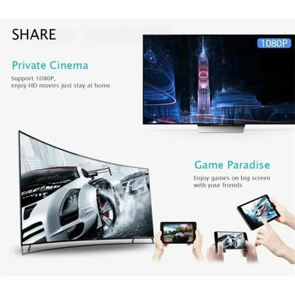 1080P G2 For MiraScreen Display Anycast Wifi HDMI-compatible Portable Miracast Dongle Compatible For TV Android Ios Mirror Scree