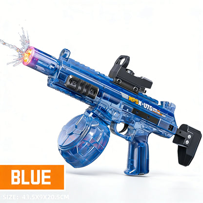 Elektrisk vattenpistol med automatisk sensor och ljus