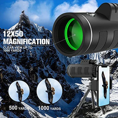 DISCOVERY 40x60 Monokulärt Teleskop med Smartphone-hållare