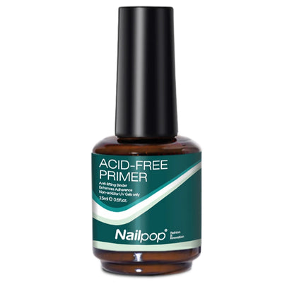 NAILPOP Nail-Primer And Nail Prep Dehydrator 15ML Nail Polish Soak Off UV/LED Base Primer Gel First Nails Gel for Manicure Tools