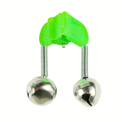 10/50pcs Fishing Alarm Bells, Clip Bite Alert Fishing Rod Bell Plastic Fishing Rod Clips With Dual Alert Bells Fishing Tackle