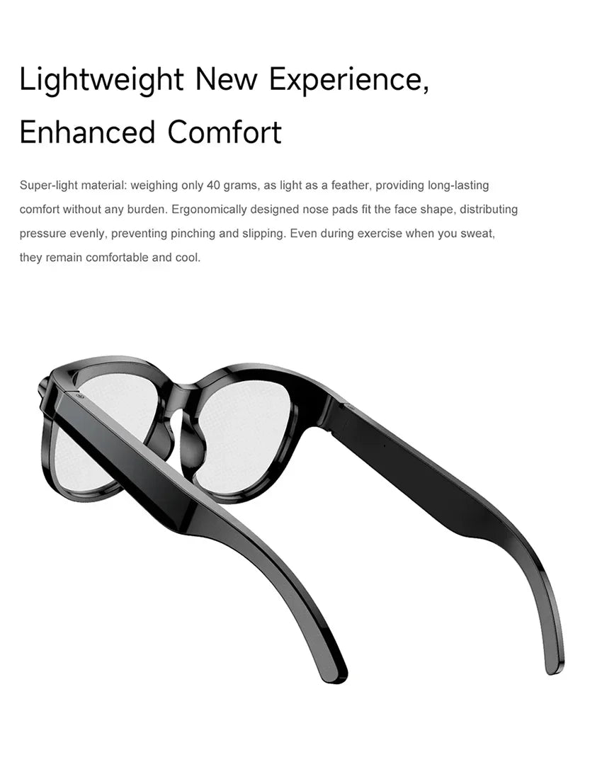 Xiaomi Smart AI Glasses 800W Shooting Camera HD Photo Video Voice Call Translation Waterproof Bluetooth AI Motorcycle Glasses