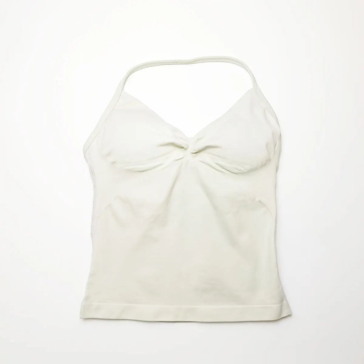 NCLAGEN Seamless Longline Strappy Top Sports Yoga Vest Women Fitness Tank Top Gym Beautiful Open Back Bra Running Workout Halter