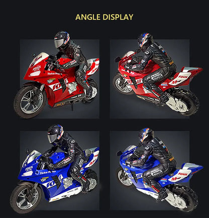 RC Motorcycles 1:6 1:10 Electric Motor RC Cars High Speed 4CH Remote Control Racing Motorcycle Drift Car Kids Xmas Festival Gift