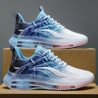 Men's Fashionable Basketball Shoes Air Cushioning Comfortable Non-Slip Breathable Shock-Absorbing Men's Outdoor Activities