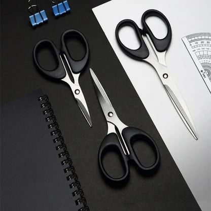 2/3Pcs New Office Scissors Student DIY Handcraft Paper Cutting Knife Home Art Stainless Steel Children's Scissors Office Supply