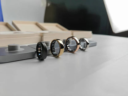 R21 Smart Ring Men Women Ultra-thin 5ATM Waterproof Sport Fitness Tracking AI Health Analysis Heart Rate Blood Oxygen Monioring